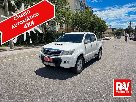 TOYOTA HILUX 3.0 SRV 4X4 CD 16V TURBO INTERCOOLER DIESEL 4P AUTOMÁTICO TOYOTA HILUX 3.0 SRV 4X4 CD 16V TURBO INTERCOOLER DIESEL 4P AUTOMÁTICO